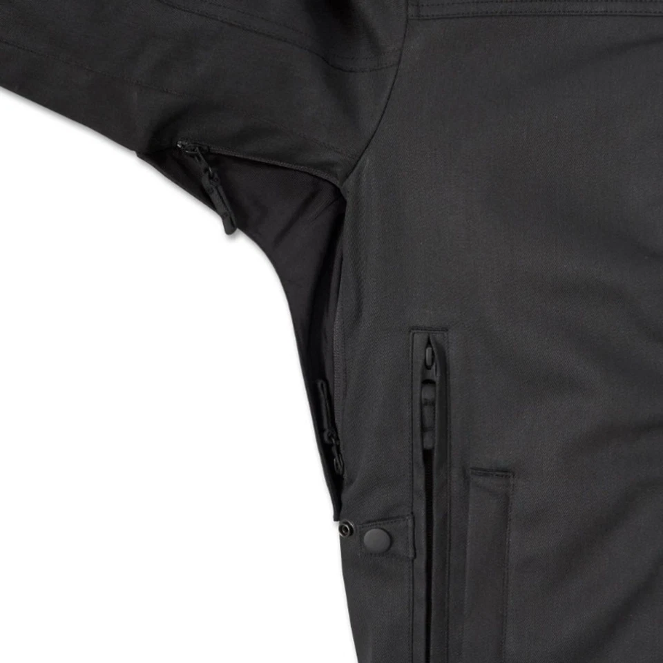Harley Davidson Unison 3 in 1 Jacket – Men's Triple Vent System 2.0, Harley Black 2 Harley Davidson Unison 3 in 1 Jacket Harley Black – side view