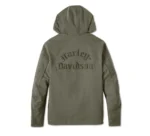 Harley Davidson Grape Leaf Fleece Jacket – side view