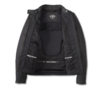 Harley Davidson Revelry Leather Jacket Black – side view