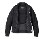 Harley Davidson Womenss Denim Jacket Black – side view