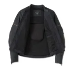 Harley Davidson Merit Leather Jacket Black – detail view