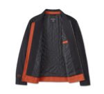 Harley Davidson Bar Font Jacket Harley Black – side view