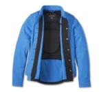 Harley Operative Shirt Jacket Directoire Blue – side view