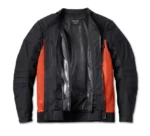 Harley Davidson Zephyr Zip-Out Jacket Vintage Orange – side view