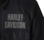 Harley Davidson Operative Black Jacket – detail view