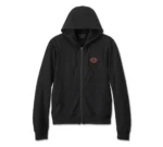 Harley Davidson Ovation Textile Jacket Black Beauty/Vintage Orange – detail view
