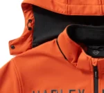 Harley Davidson Idyll Colour Jacket Harley Black/Vintage Orange – detail view