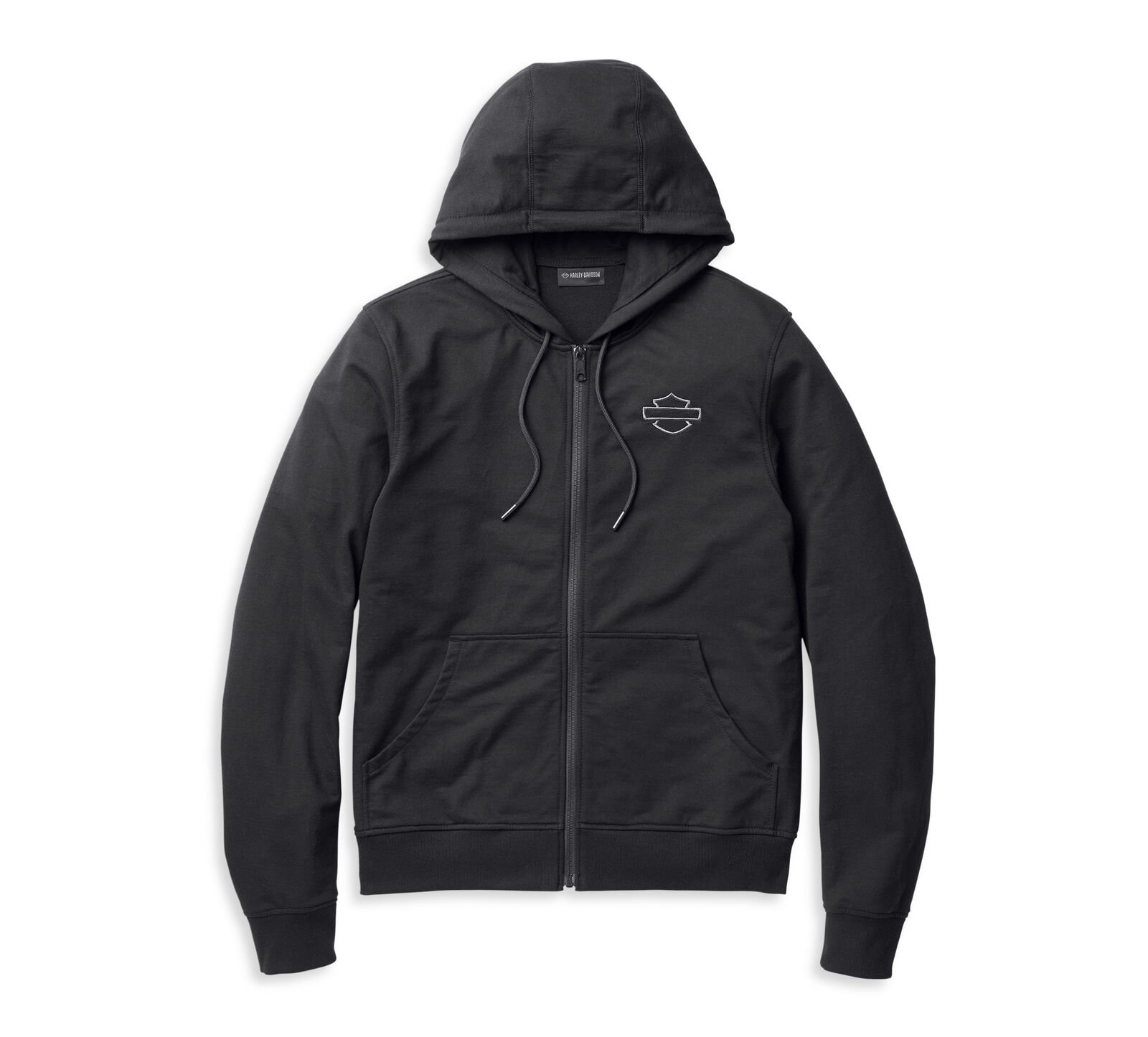 Harley Davidson Potomac Leather Jacket – Men's, Black 3 Harley Davidson Potomac Leather Jacket Black – detail view