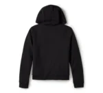 Harley Womens Miss Enthusiast Jacket Black – close-up