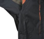 Harley Davidson Olive Triple Vent Jacket Harley Black – close-up