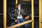Harley Davidson Panhead Leather Jacket Black – lining detail