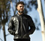 Harley Davidson Flex Cafe Racer Jacket Black – worn view