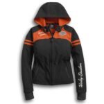 Harley Davidson Soft Shell Black Jacket – front view