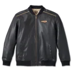 Harley Davidson 120th Anniversary Jacket Black – front view