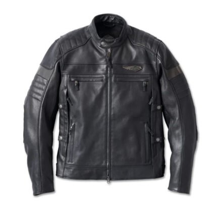 Harley Davidson 120th Amalgam Jacket Black – front view