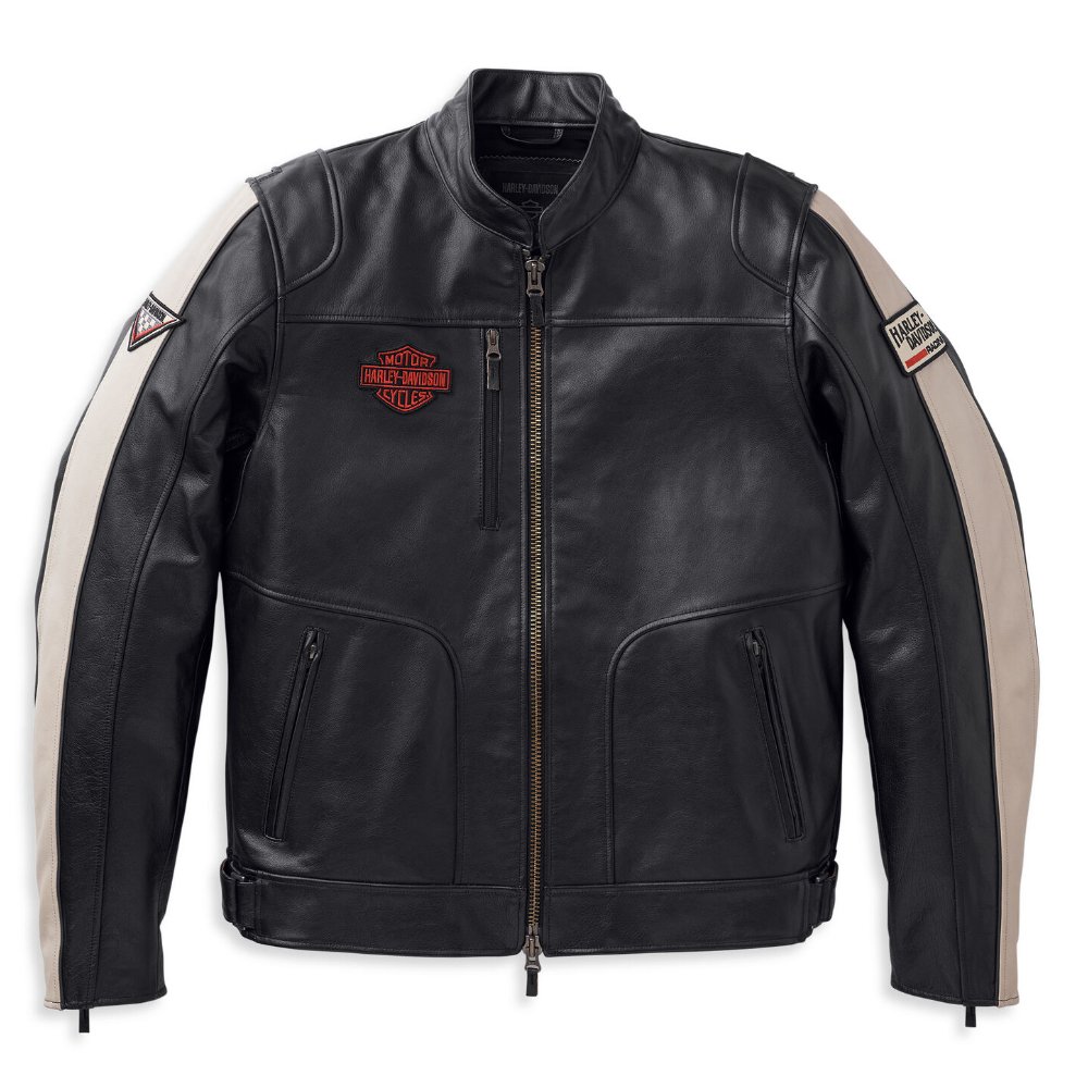 Jackets for Mens – Harley-Davidson Enduro Leather Riding Jacket Harley Davidson Enduro Leather Jacket Black – front view