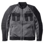 Harley Davidson Granite Mesh Jacket Grey – front view