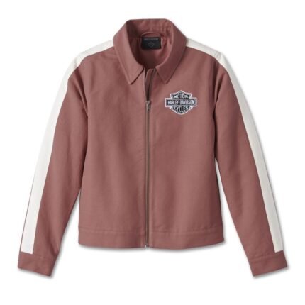 Harley Davidson Wild Seed Twill Jacket Light Mahogany – front view