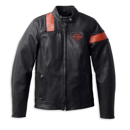 Harley Davidson Hwy-100 Jacket Black – front view
