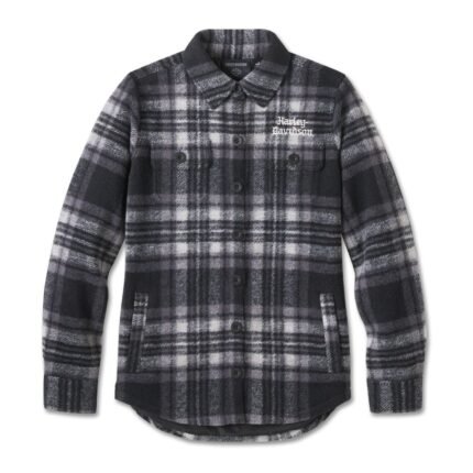 Harley Davidson Onwards Shirt Jacket Harley Black – front view