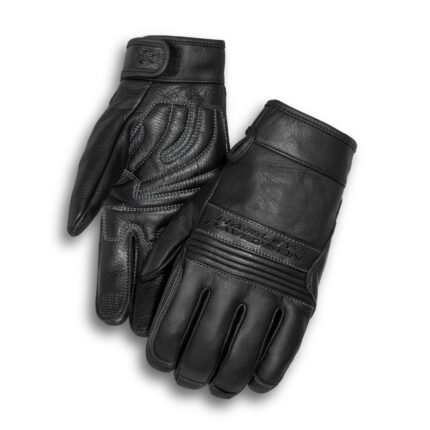 Harley Davidson Tailgater Gloves Black – front view