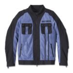 Harley Davidson Womens Zephyr Jacket Colony Blue – front view