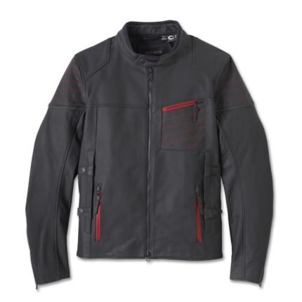 Harley Davidson Rogue Leather Jacket – front view