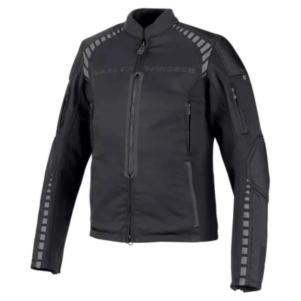 Harley Davidson Geyser Riding Jacket Black – front view