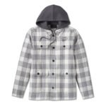 Harley Davidson Heritage Shirt Jacket YD Plaid/Cloud Dancer – front view