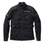 Harley Davidson Quest System Jacket Black – front view