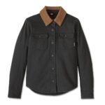 Harley Davidson Sherpa Operative Jacket Black – front view