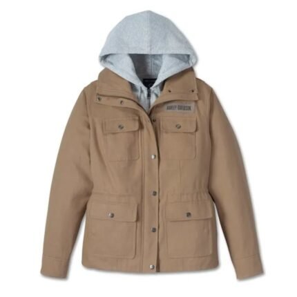 Harley Davidson California 3 in 1 Jacket Tannin – front view
