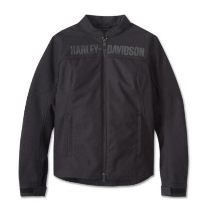 Harley Davidson Brisa Riding Jacket Black – front view