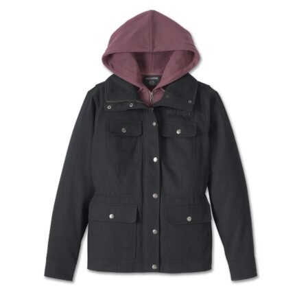 Harley Davidson California Jacket Black – front view