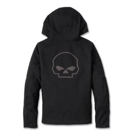 Harley Davidson Willie G Fleece Jacket Black – front view