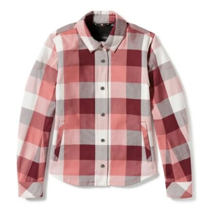 Harley Operative Jacket Maroon/Rose – front view