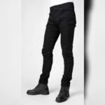 Harley Davidson Bull-It Straight Jeans Black – front view
