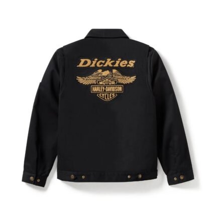 Harley Davidson Eisenhower Work Jacket Black – front view
