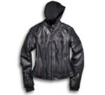 Harley Davidson Womens 3-in-1 Jacket Black – back view