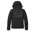 Harley Davidson Black Fleece Jacket – back view