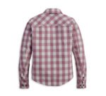 Harley Davidson Plaid-dusky Shirt Jacket – back view