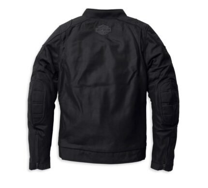 Harley Davidson Zephyr Black Jacket – back view