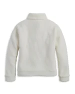 Harley Davidson Enchanted Sherpa Jacket Off White – back view