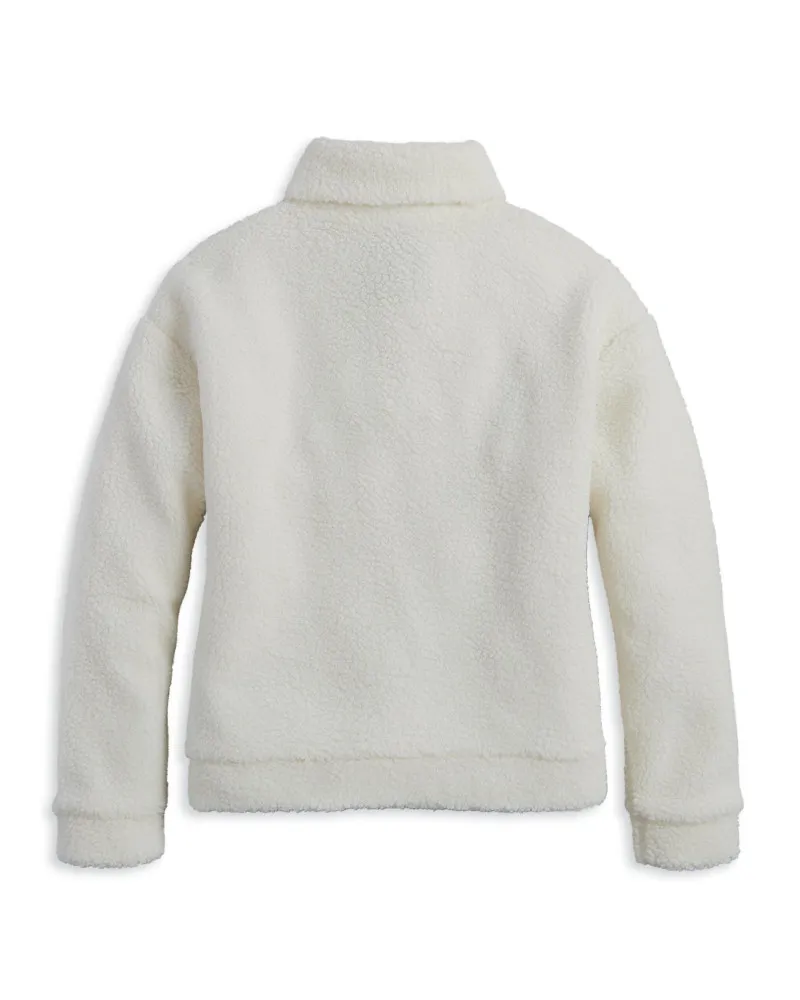 Harley Davidson Enchanted Sherpa Jacket – Women's, Off White 1 Harley Davidson Sherpa Jacket Off White – back view