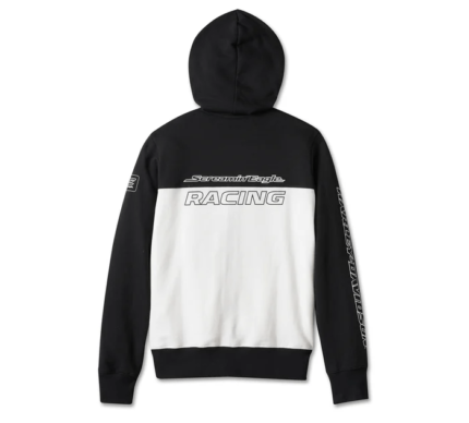 Harley Davidson Screamin Eagle Hoodie White/Black – back view