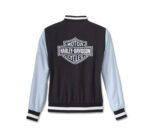 Harley Davidson Womens Bar Shield Jacket Colorblocked – back view