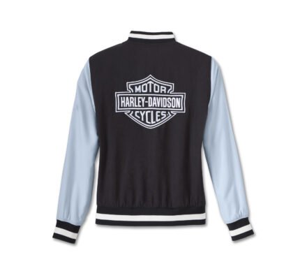 Harley Davidson Womens Bar Shield Jacket Colorblocked – back view