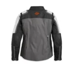 Harley Davidson Amalgam Textile Jacket Colorblocked/Blackened Pearl – side view
