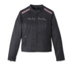 Harley Davidson Black 3 in 1 Jacket – close-up