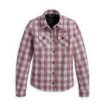 Harley Davidson Plaid-dusky Shirt Jacket – front view